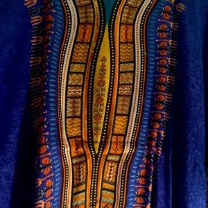American Leisure Free Style Afro. Multi color Kaftan